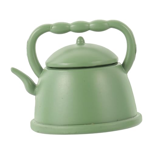 Supvox Mini Im Retro-Design Dekorative Miniatur Für Schreibtisch Und Wohnkultur Handgefertigtes Metall Ornament Für Gemütliche Räume Vintage Kettle Als Kreative