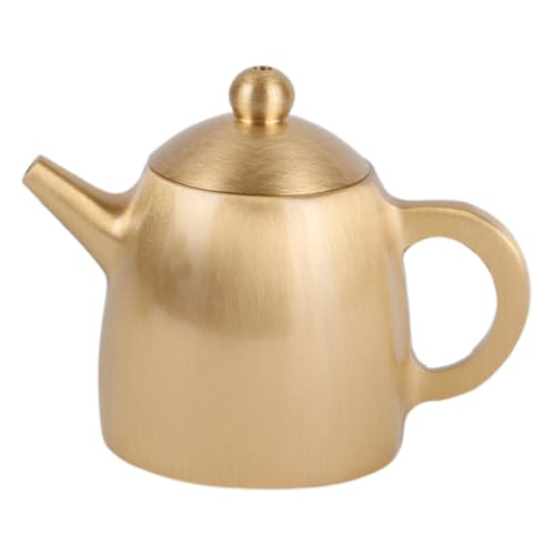 Ciieeo Brass Tea Kettle Miniatur Messing Für Schreibtisch Dekorative Geschenkidee Für Einweihungsfeiern Und Besondere Anlässe