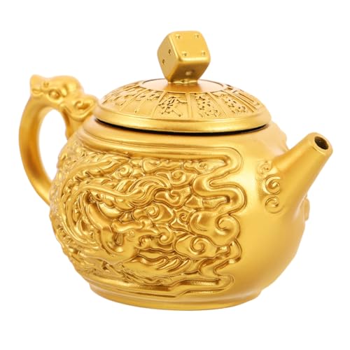 BESPORTBLE Mini Dekoratives Ornament Mini Dragon Phoenix Kettle Figurine für Schreibtisch und Büro Orientalisches Teeservice Platzsparend Vielseitig Einzigartiges